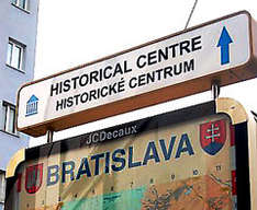 Братислава, указатель