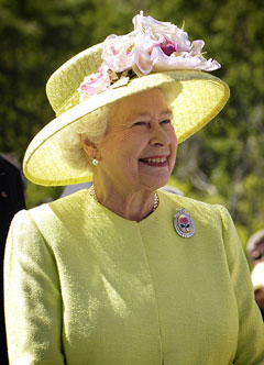 Королева Великобритании Елизавета Вторая